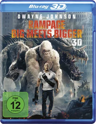 Produktbild von Blu-ray 3D Rampage Big meets bigger