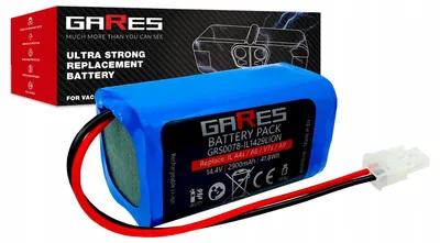 Zdjęcie produktu dla GARES Akumulator Bateria do ECOVACS 4ICR19/65 Deebot CR130 X580 | 14,4V 2,9Ah | Seria Wzmocniona High-Performance | Wysoka Moc