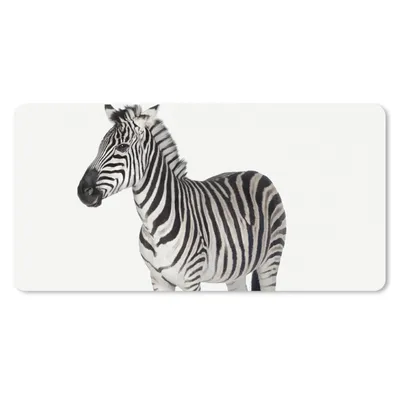 Produktbild von MuchoWow® Mauspad Mousepad Zebra - Mädchen - Tiere - Kinder - Jungen 60x30 cm - Mousepads - Maus Mat - Pad - Mausunterlage - Nachhaltig