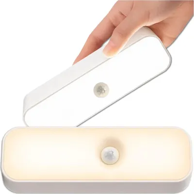Produktbild von EDIBAZZAR | LED-Lampe mit Bewegungs- und Dämmerungssensor, magnetisch, kabellos, 5 W