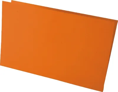 Produktbild von Doppelkarte DINlang 210g/qm clementine VE=10x25 Stück