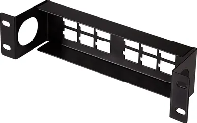 Image de LogiLink 10" Keystone Panneau de brassage 12 ports noir