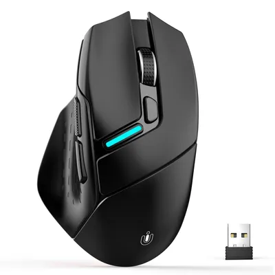 Zdjęcie produktu dla Mysz Maus Kabellos, trójtrybowa (Bluetooth 5, przewodowa), 2400 MHz, 12800 DPI