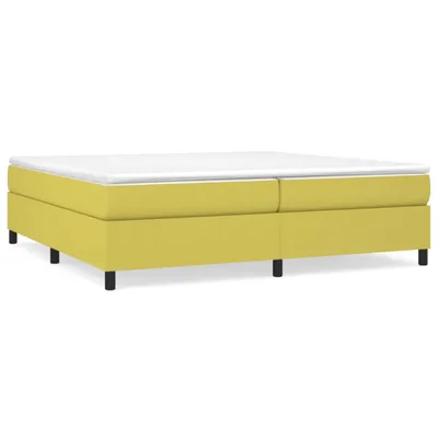Productafbeelding van vidaXL Bedframe zonder matras, groen, 200x200 cm, stof