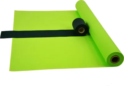 Produktbild von Sensalux Kombi-Set 1 Tischdeckenrolle 1m x 25m apfelgrün + Tischläufer 15cm grün