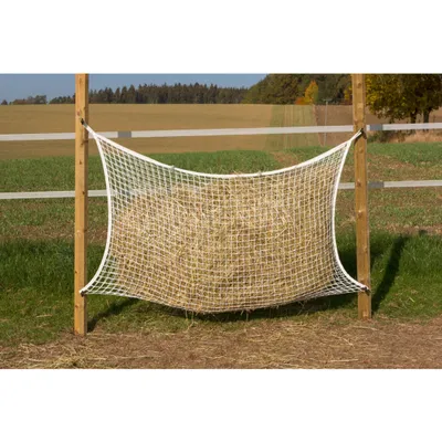 Image de Kerbl Heunetz (24 Std.-Fütterung 160x100cm, Maschen 3x3cm reißfest) weiß 322000
