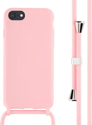 Immagine prodotto di Custodia in silicone imoshion con cinturino iPhone SE (2022 / 2020) / 8 / 7 - Rosa