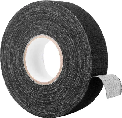 Obrázok produktu pre Odolná ochranná páska na hokej, bezpečnostná výplň na badmintonové stĺpiky, lepiaca páska na hokejky, čierna
