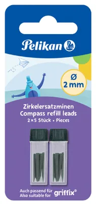 Image de Pelikan 823524 2 Pelikan 123121 Zirkelminen H 2,0 mm