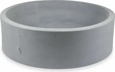 Obrázek produktu pro Kuličkový bazén 130x40cm Velvet Soft Light grey - Bez koulí / Bez koulí