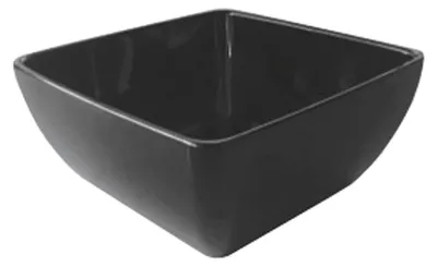 Produktbild von Q SQUARED NYC Schüssel Diamond, 19 x 19 cm, Melamin, schwarz