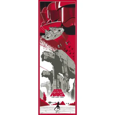 Produktbild von Poster Tür star wars Episode viii