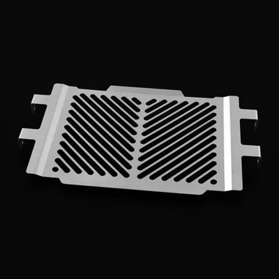 Image de ZIEGER Protège radiateur compatible avec Yamaha XSR900 Clean argent