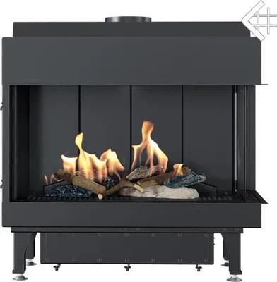 Produktbild von Gaskamin KRATKI LEO 70 rechts Erdgas ∅ 100/150 7,3 kW