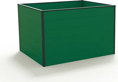 Produktbild von GFP Hochbeet Kräuter-Gemüse-Beet Aluminium CHRISTINA - 119x99x77cm - grün