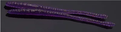 Produktbild von Libra Lures Dying Worm Käse 020-purple with glitter