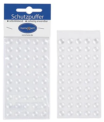 Obrázek produktu pro Dveřní zarážka 10mm Ku. čirá samolepicí - 531015