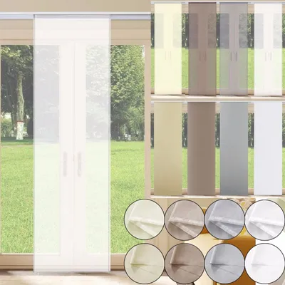 Produktbild von Rapid Teck® Schiebevorhang Beige blickdicht
