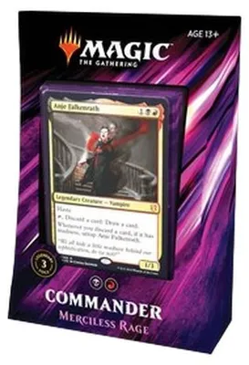 Obrázok produktu pre Magic: The Gathering Commander 2019: Balíček "Bezohľadná zúrivosť"