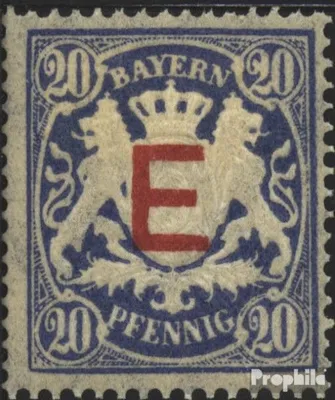 Produktbild von Briefmarken Bayern 1908 Mi D4 gestempelt Staatswappen