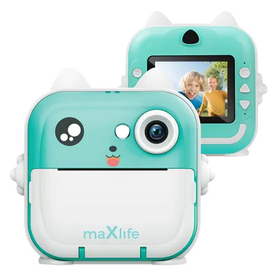 Immagine prodotto di Maxlife, stampante fotografica portatile per bambini - compatibile con smartphone, blu