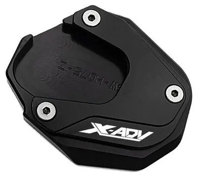Productafbeelding van Motorsteun Vergrootplaat - Aluminium - Zwart