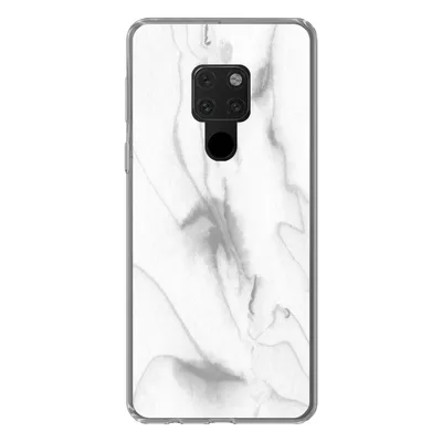 Produktbild von MuchoWow® Handyhülle Schutzhülle Hülle für Huawei P40 Lite Marmor - Grau - Weiß - Abstrakt - Marmoroptik Silikon Softcase Handy Hülle - Handy