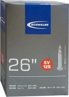 Produktbild von Schwalbe SV12B 26x1.00 presta 40mm Schlauch