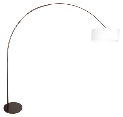 Immagine prodotto di Steinhauer - lampada da terra - Sparkled Light - marrone - metallo tessile - lampada ad arco - E27 - 4766CA