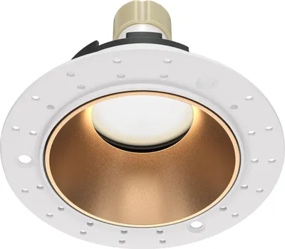Productafbeelding van Maytoni inbouwspot, GU10, mat goud / wit, diameter 10,2 mm