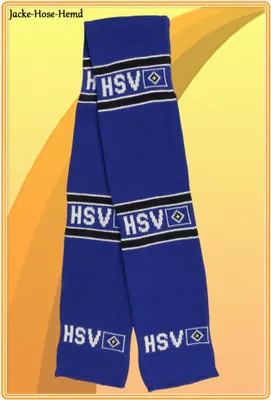 Produktbild von Schal Wendeschal HSV Hamburger SV Fanschal Logo Baumwolle Gr. 150x16cm