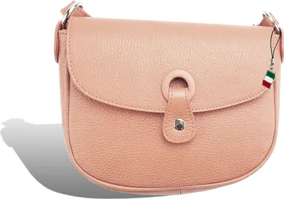 Image de Florence Femme Sac de soirée en cuir rose Crossbody Bag D2OTF122A