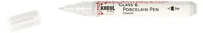Produktbild von KREUL Glass & Porcelain Pen Classic fine Weiß