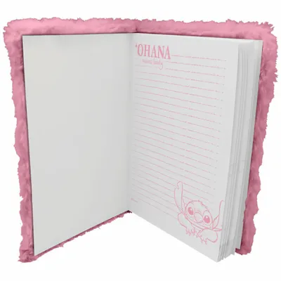 Zdjęcie produktu dla Kids Euroswan Stitch notatnik w plusz.okładce ST00034 84433