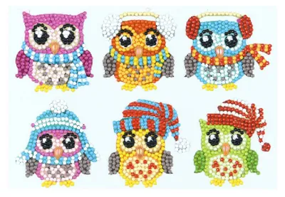 Produktbild von Pracht Creatives Hobby Diamond Painting Stickerset, Motiv Einhörner, Bastelset z