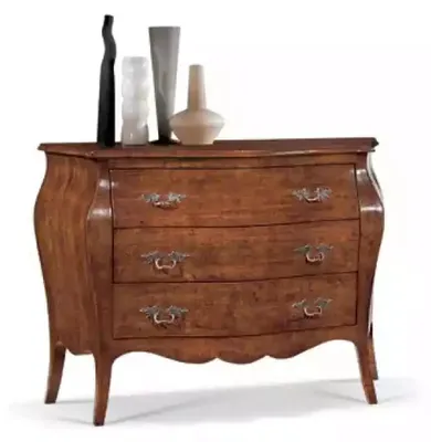 Produktbild von Design Möbel Kommode Schrank Braun Luxus Holz Italienische Möbel Neu