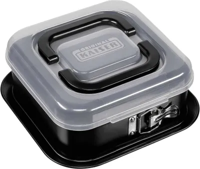Image de Kaiser moule à charnière carré 24 cm avec couvercle