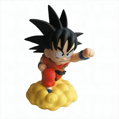 Produktbild von Dragon Ball Chibi Spardose Son Goku auf Überschallwolke 22 cm