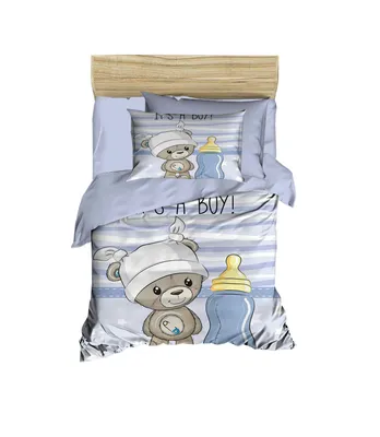 Produktbild von L'Essentiel Linge de Maison, PH137, Baby-Bettbezug-Set, Lila, 100 x 150 cm