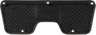 Produktbild von Heckschutzplatte, für Außenborder, Kunststoff, klein Farbe: Schwarz Größe: 250 x 90 mm