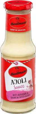Immagine prodotto di Händlmaier Salsa Ajoli Vegetariana Piquant in bottiglia 200ml