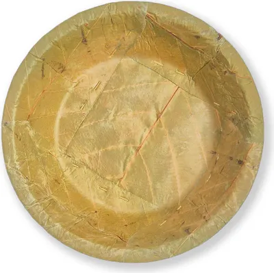 Produktbild von Tiefer Teller aus Salblättern, Durchmesser 22,5 cm, Höhe 3,25 cm, 800 ml, 20 Stück.