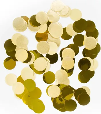 Produktbild von Goldenes metallic Konfetti Riva 14g