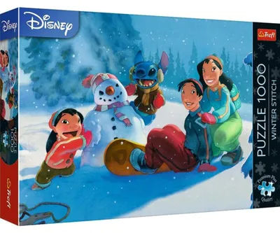 Produktbild von TREFL PUZZLE 1000 XMAS PremPlus Winterstich 12100