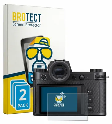 Produktbild von 2x BROTECT Schutzfolie für Leica SL3-P Displayschutz Displayschutzfolie Folie Matt Entspiegelungsfolie