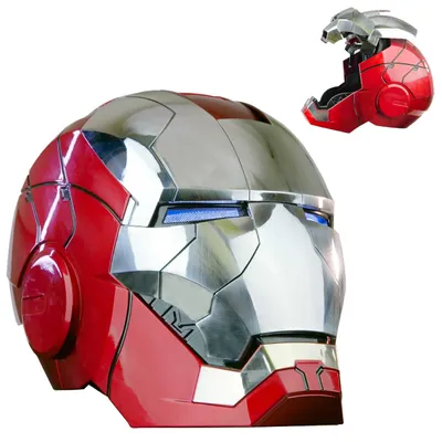 Zdjęcie produktu dla Całkowicie automatyczna maska "IRON MAN MK5" firmy Marvel / Avengers