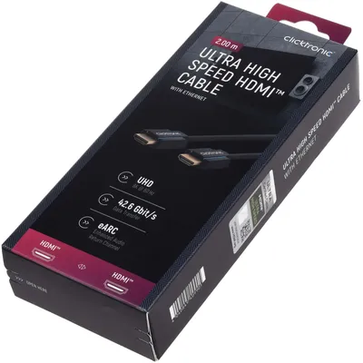 Produktbild von Clicktronic Ultra High-Speed HDMI Kabel UHD 8K 60 Hz