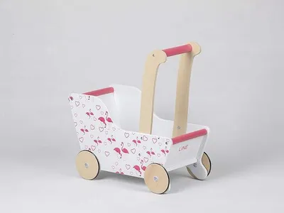 Imagen del producto de Carrito para muñecas Flamingo