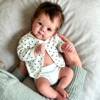 Immagine prodotto di Babypop di 45 cm - Bambola reborn - In silicone - Lavabile - Realistica - Corpo intero - Bambola reborn