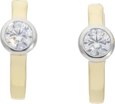 Produktbild von Creolen Gold 333 mit Zirkonia JL39-06-0891 JuwelmaLux